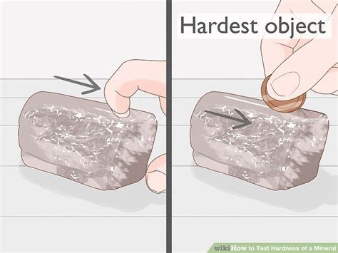 testing rock hardness with a knife|how to test hardness of quartz.